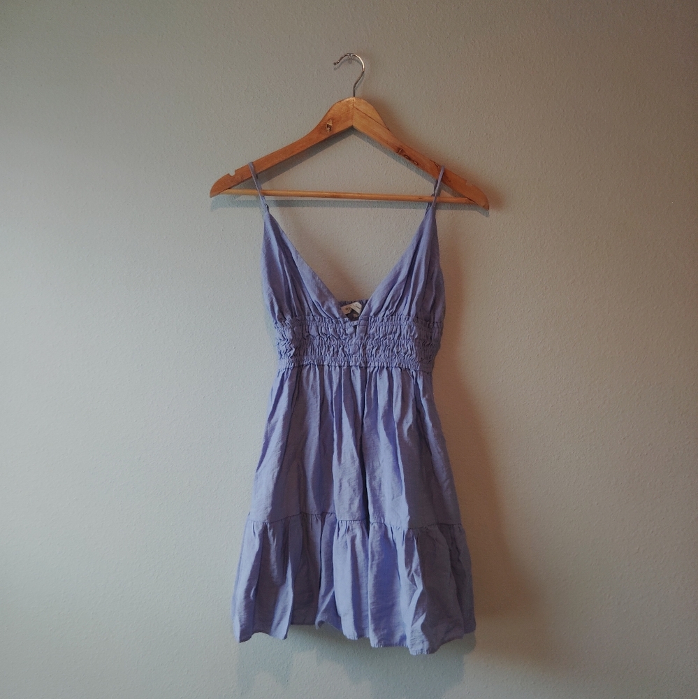 Mustard Seed Flared Mini Dress - Picture 2 of 7